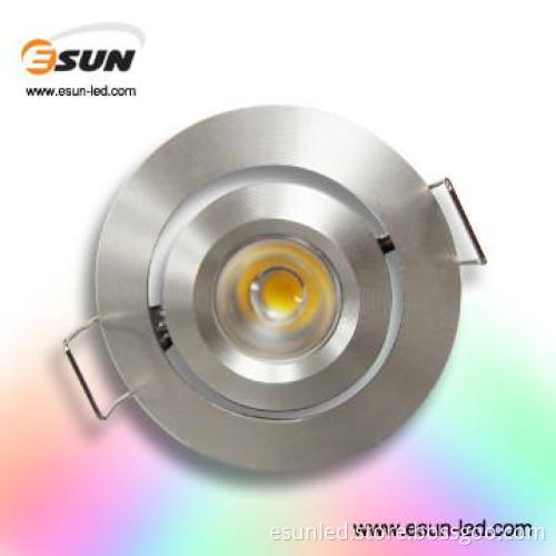 DC12V 1W led puck lights Bridgelux Chip CRI>80